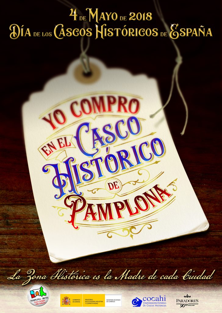 CARTEL-Yo compro casco histórico Pamplona
